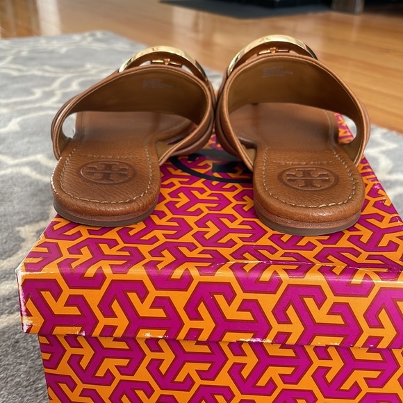Tory Burch Amanda Flat Sandal Size 5 - Picture 5 of 6